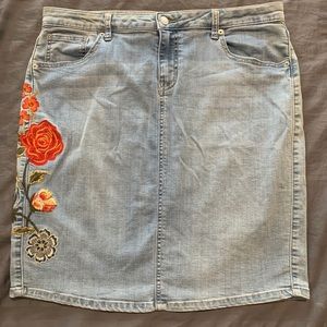 Westport Jean Skirt